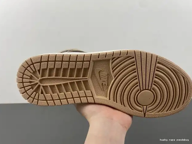 Rep Husky High Air Jordan OG 1 WMNS Latte FD2596-021 0407